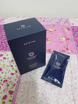 키토랩 방탄커피 일주일용 — 5점을 준 리뷰어가 2019년 4월 올린 사용 사진