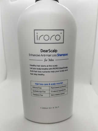 IRORO DearScalp Enhancive Anti-Hair Loss Shampoo-M — 4.5점을 준 리뷰어가 2019년 10월 올린 사용 사진
