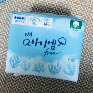 보타메디 마이아이엠 생리대 — 4점을 준 리뷰어가 2019년 1월 올린 사용 사진