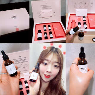 76N1 내 피부데이터로 만든, 나만의 페이스오일 — 4.67점을 준 리뷰어가 2018년 4월 올린 사용 사진