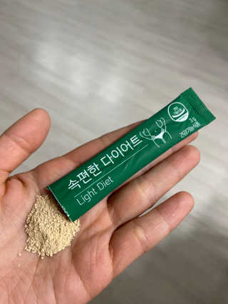 네츄럴굿띵스 속편한 다이어트 30포 — 5점을 준 리뷰어가 2019년 11월 올린 사용 사진