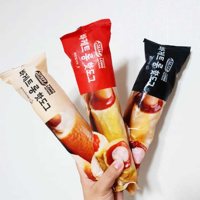스테프 핫도그 바게트롱 3종 4개 모음 리뷰 사진