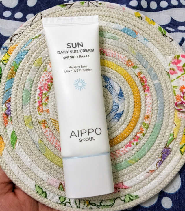 모든 피부 타입을위한 AIPPO 데일리 썬 크림 리뷰 사진