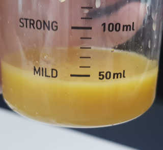 장수농가 리얼깔라만시 원샷 50ml 10팩+보틀 — 5점을 준 리뷰어가 2019년 5월 올린 사용 사진