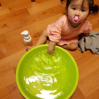 꼬모조이 콩순이 포밍 핸드워시 콩순이 엉뚱발랄 포인트팩 세트 — 4점을 준 리뷰어가 2019년 10월 올린 사용 사진