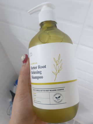 달리프 클로렐라 베러 루트 릴렉싱 샴푸 500ml — 5점을 준 리뷰어가 2020년 1월 올린 사용 사진