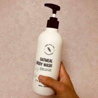 (주)에네스티 내추럴 촉촉  오트밀 바디워시 500ml — 5점을 준 리뷰어가 2019년 9월 올린 사용 사진