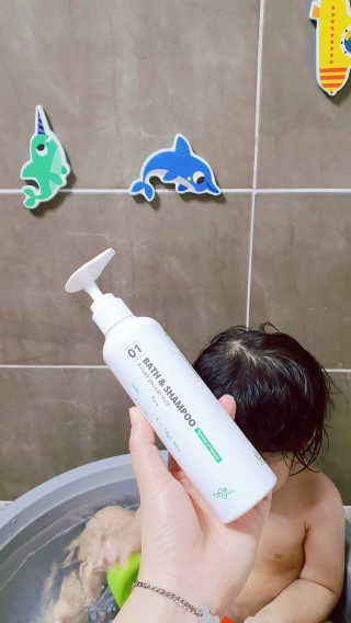 타가베이비 바스앤샴푸, 로션 — 5점을 준 리뷰어가 2020년 1월 올린 사용 사진