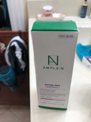 앰플엔 암 페트 펩티드 샷 AMPOULE — 4점을 준 리뷰어가 2019년 6월 올린 사용 사진