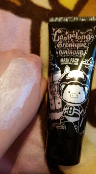 엘리자베카 Elizavecca  LongoLongo Gronique Diamond Mask Pack — 3.67점을 준 리뷰어가 2018년 7월 올린 사용 사진