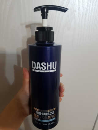 다슈코리아 다슈 데일리 단백질 한방 두피 골드 샴푸 500ml — 4.67점을 준 리뷰어가 2018년 11월 올린 사용 사진