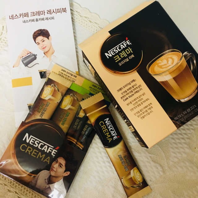 네스카페 크레마 리뷰 사진