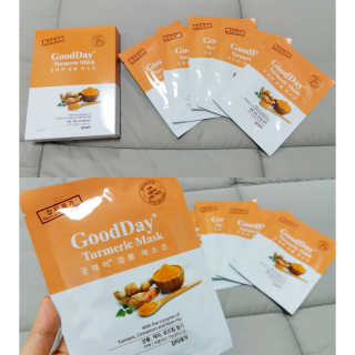 GoodDay Skincare GoodDay 강황 마스크 — 5점을 준 리뷰어가 2019년 5월 올린 사용 사진
