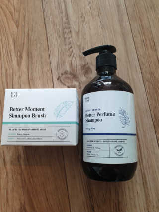 달리프 베러 퍼퓸 샴푸 1000ml 레이니데이 or 일랑로즈 — 4.5점을 준 리뷰어가 2020년 2월 올린 사용 사진