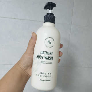(주)에네스티 내추럴 촉촉  오트밀 바디워시 500ml — 5점을 준 리뷰어가 2019년 10월 올린 사용 사진