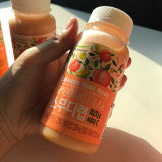[풀무원] 핸디밀 블랙비타D + 스무디랩 피치비타C — 5점을 준 리뷰어가 2019년 8월 올린 사용 사진