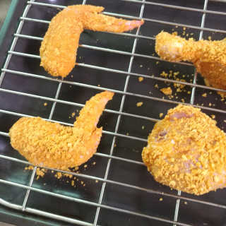 MCP 하이몰 마법의치킨가루2봉랜덤 + 코코넛허니버터2봉 — 4점을 준 리뷰어가 2020년 3월 올린 사용 사진