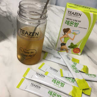티젠 레몬밤 + 마이보틀 — 3.5점을 준 리뷰어가 2018년 7월 올린 사용 사진
