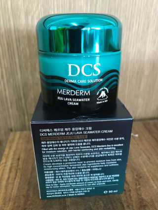 DCS 메르덤 제주 용암해수 크림 — 4점을 준 리뷰어가 2017년 2월 올린 사용 사진