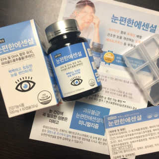 일맥네이처스퀘어 눈편한에센셜 — 5점을 준 리뷰어가 2019년 10월 올린 사용 사진