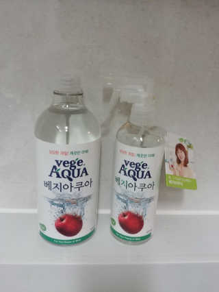 베지아쿠아 475ml + 리필 1000ml 1Set — 4점을 준 리뷰어가 2019년 11월 올린 사용 사진