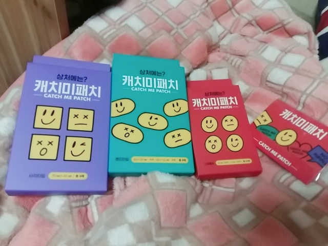 캐치미패치 패키지 패밀리팩 3종 리뷰 사진