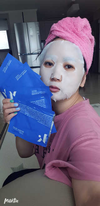 키노닉스 Querencia_Flawless 마스크팩 — 4.5점을 준 리뷰어가 2019년 4월 올린 사용 사진