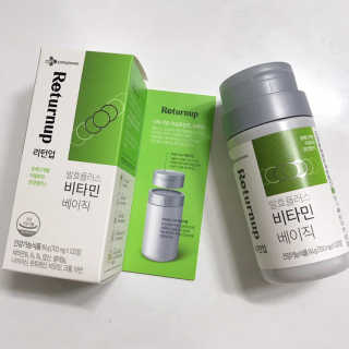 리턴업 발효플러스 비타민 베이직 — 5점을 준 리뷰어가 2019년 9월 올린 사용 사진