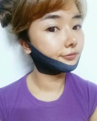 어웨이크어슬립 어슬립 페이스 리프트업 밴드 — 4.67점을 준 리뷰어가 2018년 6월 올린 사용 사진