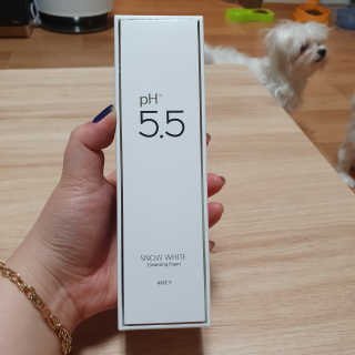 포므시 스노우화이트클렌징폼pH5.5 — 4점을 준 리뷰어가 2020년 2월 올린 사용 사진