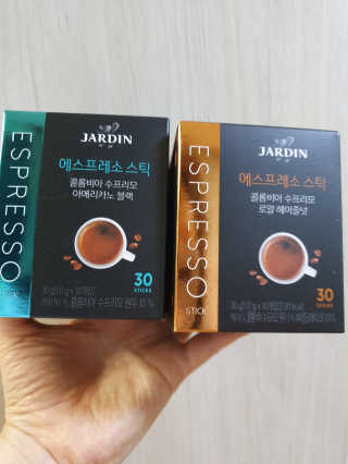 (주)쟈뎅 쟈뎅 에스프레소 스틱 [블랙+헤이즐넛 set] — 5점을 준 리뷰어가 2020년 2월 올린 사용 사진