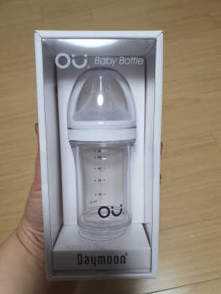 엄마의 바램을 담은 프리미엄 감성젖병 오유위시 90ml — 4.5점을 준 리뷰어가 2020년 3월 올린 사용 사진