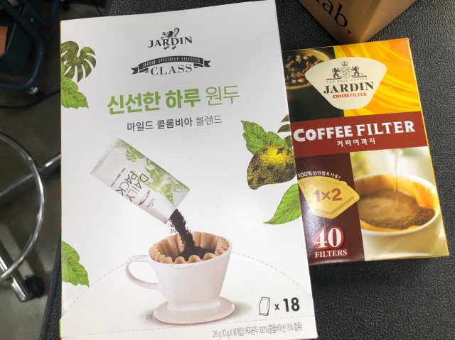[쟈뎅] 클래스 신선한 하루 원두+여과지 SET 리뷰 사진