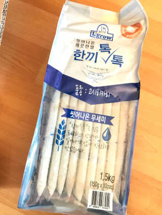 L'grow (엘그로) L'grow(엘그로) 씻어나온 한끼톡톡쌀! — 3.83점을 준 리뷰어가 2017년 11월 올린 사용 사진