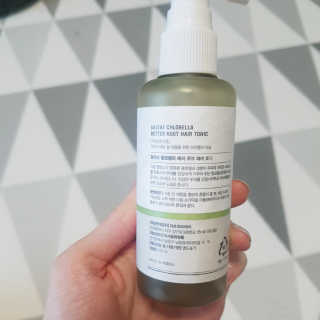 달리프 클로렐라 베러 루트 헤어토닉 100ml — 5점을 준 리뷰어가 2018년 12월 올린 사용 사진