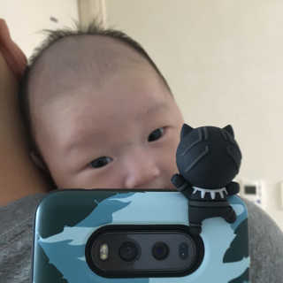 하이키키 마블 피규어 카드 케이스 — 4.75점을 준 리뷰어가 2018년 5월 올린 사용 사진