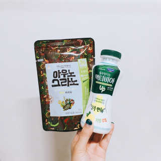 아우노그라노 오리지날, 진짜 베리, 진짜 카카오 — 4점을 준 리뷰어가 2018년 7월 올린 사용 사진