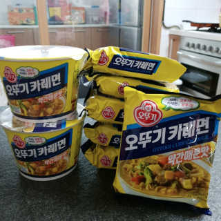 오뚜기카레면 2차 모집 — 5점을 준 리뷰어가 2019년 1월 올린 사용 사진