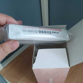 [이너블릭]이너바이오 모유유산균 루테리 RE — 5점을 준 리뷰어가 2019년 9월 올린 사용 사진