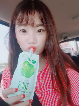 풀무원 프레시 워터젤리 — 5점을 준 리뷰어가 2018년 8월 올린 사용 사진