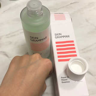 스킨그래머 슈퍼 굿 리페어 에센스 — 5점을 준 리뷰어가 2019년 4월 올린 사용 사진