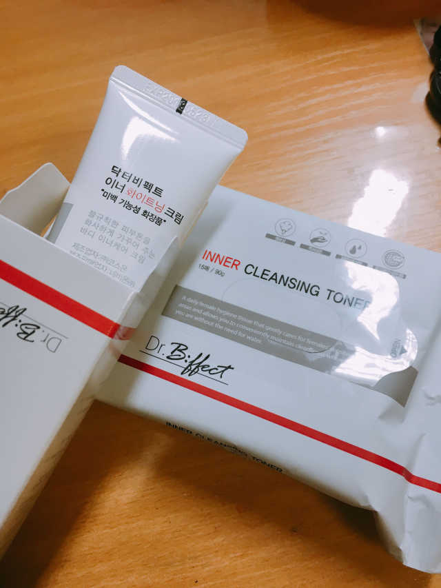 닥터비펙트 데일리  미백 세트 리뷰 사진