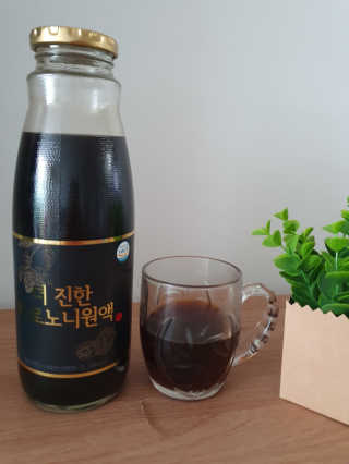 바로푸드 캄보디아노니 8640시간 숙성 더 진한 바로 노니원액 — 5점을 준 리뷰어가 2019년 4월 올린 사용 사진