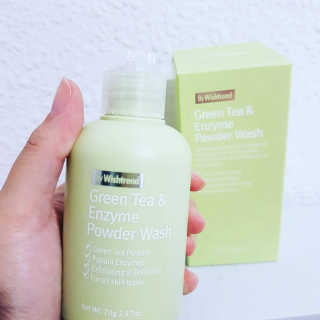 바이 위시트랜드 Green Tea Powder Wash — 4.17점을 준 리뷰어가 2018년 1월 올린 사용 사진