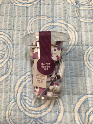 야시엔코 앰플수면팩 퍼플 — 4.67점을 준 리뷰어가 2018년 7월 올린 사용 사진