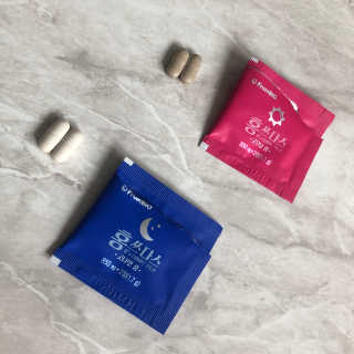 프롬바이오 홍쓰다스 아침,저녁 맞춤형 다이어트식품 14포+14포 — 4점을 준 리뷰어가 2020년 3월 올린 사용 사진
