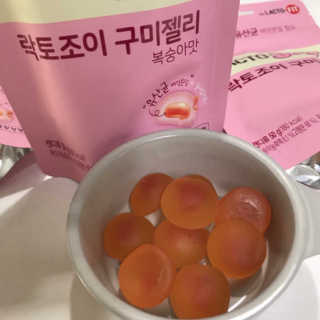 락토조이 구미젤리 복숭아맛 — 4점을 준 리뷰어가 2019년 10월 올린 사용 사진