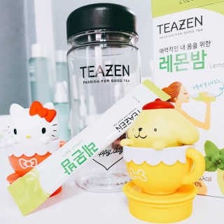티젠 레몬밤 + 마이보틀 — 4.5점을 준 리뷰어가 2018년 7월 올린 사용 사진