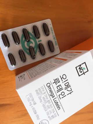 네츄럴굿띵스 오!메가루테인 60일분 — 4.83점을 준 리뷰어가 2018년 10월 올린 사용 사진