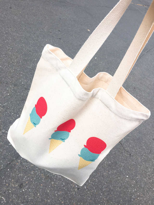 나만의 아이템, 유니크한 디자인 에코백 리뷰 사진